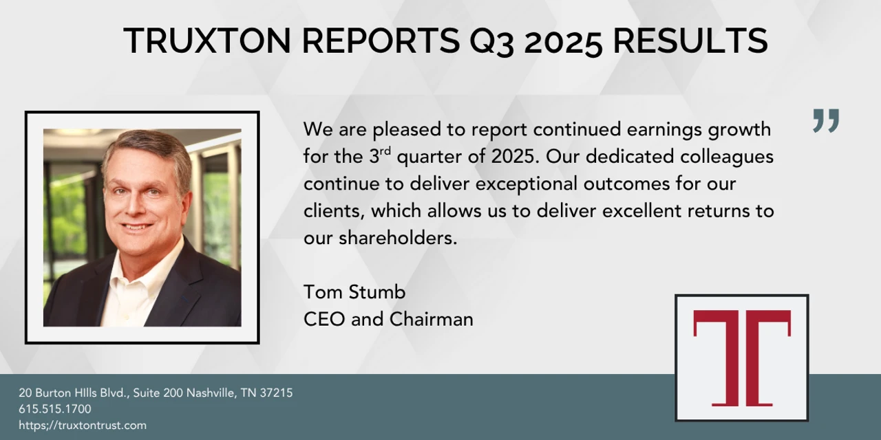 Q3 2025 TRUX RESULTS